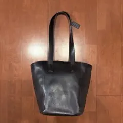 【美品】OLD COACH オールドコーチ トートバッグ レザー ブラック
