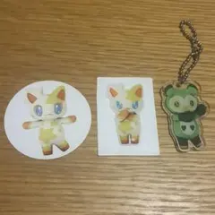 東京都庁 都星人 シール キーホルダー スタンプラリー 비매품