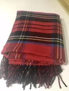 ポンチョ風ストール