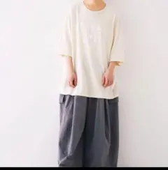 nest robe 　It's ME 　TEA TIME Tee　クリームのサムネイル