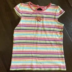 ジンボリー gymboree 130.140サイズ ストライプ柄 Tシャツ
