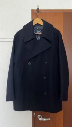 UNIQLO +J Lサイズネイビー ウール ピーコート