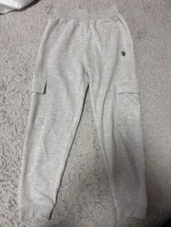 U.S.POLO ASSN グレーボトムス ズボン