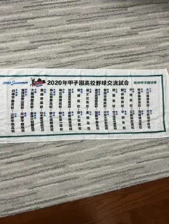 2020年独自大会全国高校野球選手権大会 記念タオル