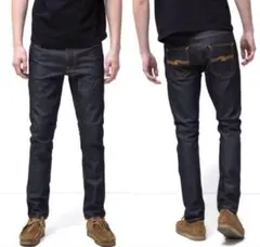 美品 Nudie Jeans LEAN DEAN DRY 16 DIPS デニム