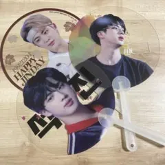BTS ジン　透明うちわ　まとめ売り　バンタン　イベント　キムソクジン　JIN