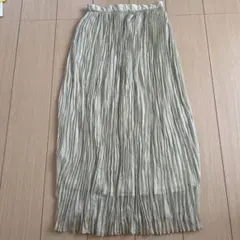 GLOBAL WORK プリーツスカート ロング丈 Fサイズのサムネイル