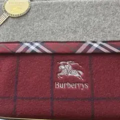 BURBERRY ウール毛布 西川産業 日本製 - メルカリ