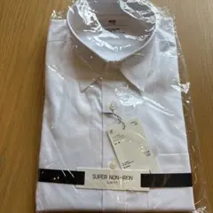 スーパーノンアイロン スリムフィット ホワイトシャツ L②