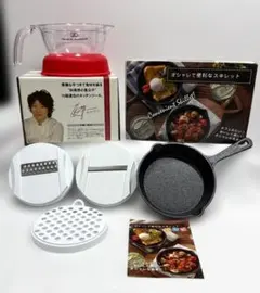 【IH対応】スキレット（未使用）& 川越達也プロデュース スライサー ２点セットのサムネイル