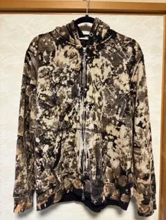 自作 リアルツリー パーカー