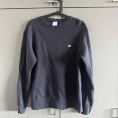Champion チャンピオン クルーネック スウェット ブラックのサムネイル