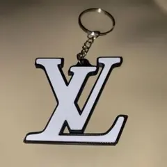 VLロゴ キーホルダー ブラック ホワイト