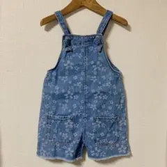 き*こ様 ZARA ザラ 花柄 サロペット キッズ104cm