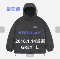 ENNOYとスタイリスト私物 PADDED NYLON HOODIE GRAY