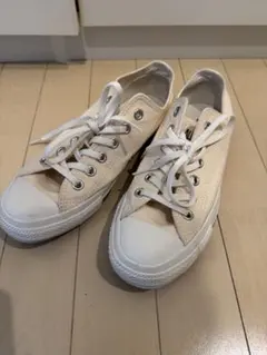 ALL STAR ベージュ ローカット スニーカー