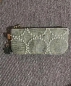 ◆ハンドメイド◆ミナペルホネン　ファスナーポーチ