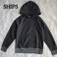 シップス スナップ プルオーバー フーデッド スウェット パーカー カナダ製