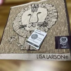 LISA LARSON ライオン タオルハンカチ 約25cmのサムネイル