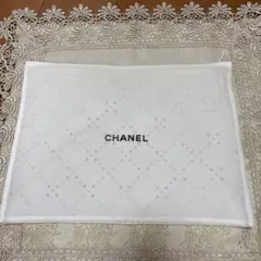 CHANEL ホワイトドットパターン ショップ袋