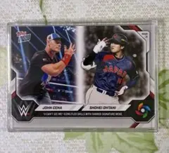 WBC TOPPS NOW ジョン・シナ×大谷翔平Chromeパラレル99シリ - メルカリ