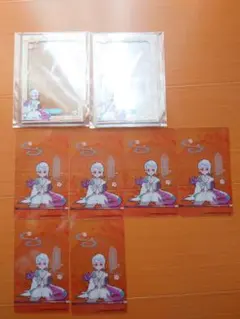 刀剣乱舞　アニカフェ　巴形薙刀　クリアカード　硬化ケース　セット