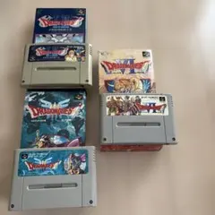 ドラクエ　カセット３本セット　➕　ドラクエⅤ空箱