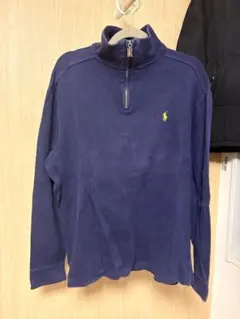 Polo Ralph Lauren ハーフジップ スウェット ネイビーのサムネイル