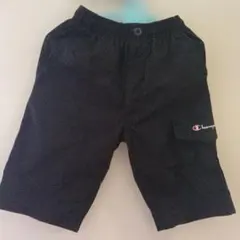 チャンピョンハーフパンツ黒色140