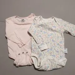 H&M UNIQLO長袖ロンパース3点セット（バラ売りOk）