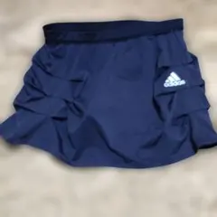 adidasインナーパンツ付き テニススカート Мネイビー、ブラック