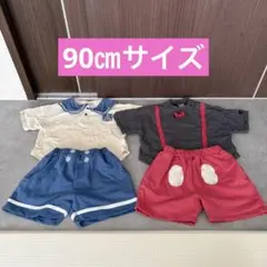 ミッキー　ドナルド　90㎝　ディズニー キャラクター風コスチューム 2点セットのサムネイル