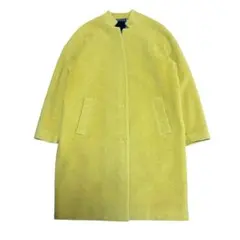 NOMBRE IMPAIR コート ウールカシミヤ混 イエロー F