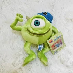 【タグ付き】モンスターズインク　マイクワゾースキー　ぬいぐるみ　ディズニー