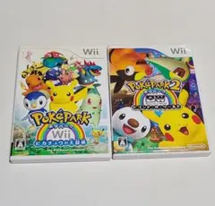 wii　ポケパーク1&2　二本セット