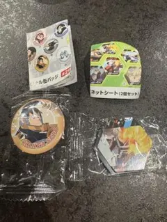 くら寿司僕のヒーローアカデミア　マグネット　缶バッジ　轟焦凍　爆豪勝己　瀬呂範太