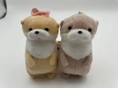 AMUSE カワウソうそやん ニコニコぺあぐるみ ぬいぐるみ　新品のサムネイル