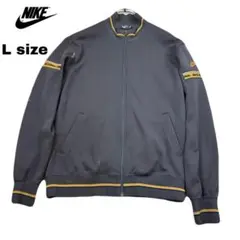 80s Nike vintage グレー ジップアップジャケット Lサイズ