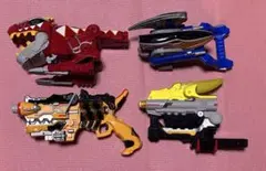 獣電戦隊キョウリュウジャー 変身銃 ガブリボルバー 4点セット