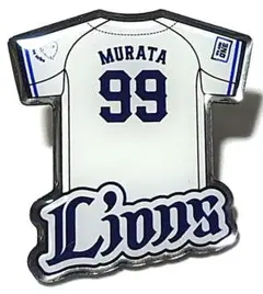 埼玉西武ライオンズ 2024ピンバッチ #99村田怜音 - メルカリ