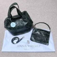 未使用｜美品｜ANNA VIRGILI｜アンナヴィルジリ｜トートバッグセット 