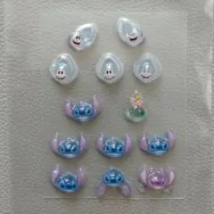 【おすそ分け】ボンボンドロップシールミニ ヤングオイスター＆スティッチ 正規品