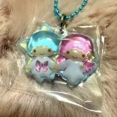 ぷっくりったい サンリオプチボールチェーン リトルツインスターズ キキララ 新品