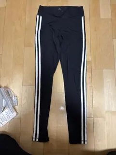 adidas ブラック スパッツ レギンス Lサイズ