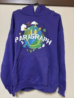 PARAGRAPH 紫色 パーカー P08のサムネイル
