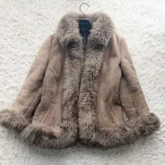 70　ヴィンテージ　リアルムートンコート　カリフォルニア　シープスキン　本革