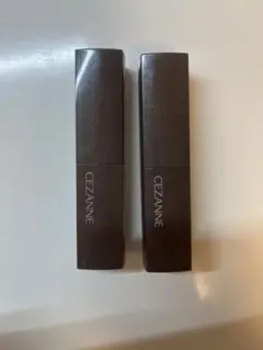 CEZANNE リップカラーシールド 2本セット 01,08