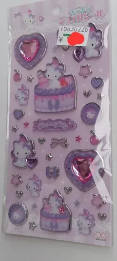 キラキラジュエルシールサンリオ　キラキラジュエルシールチャーミーキティ