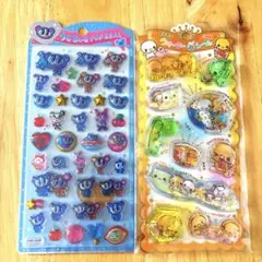 エンジェルブルー　なっとうちゃん　シール　2枚セット