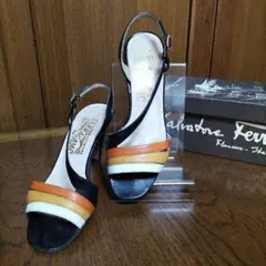 Salvatore Ferragamo サンダル　 ブラック他3色　22.5cm